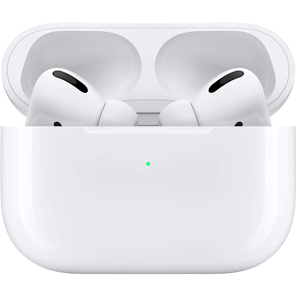 120725847 هدفون بی سیم اپل مدل AirPods Pro همراه با محفظه شارژ